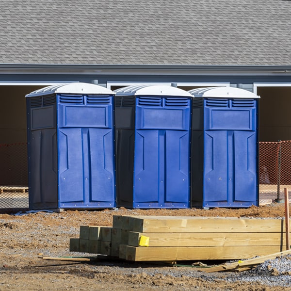 how do you ensure the porta potties are secure and safe from vandalism during an event in Hazelton KS